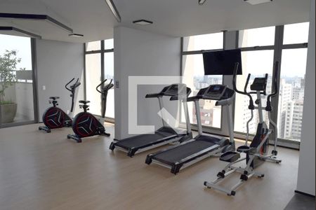Studio para alugar com 27m², 1 quarto e sem vagaAcademia