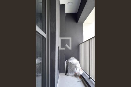 Studio para alugar com 27m², 1 quarto e sem vagaVaranda