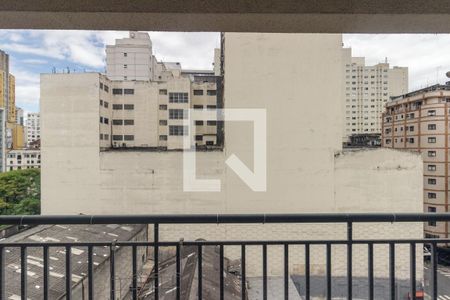 Varanda da Sala de apartamento para alugar com 1 quarto, 41m² em Santa Ifigênia, São Paulo
