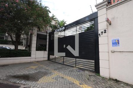 Casa de condomínio para alugar com 150m², 3 quartos e 2 vagasFachada do condomínio