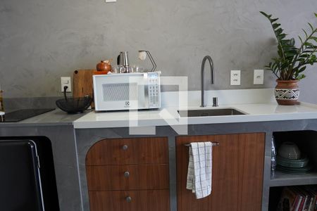 Studio à venda com 29m², 1 quarto e sem vagaCozinha