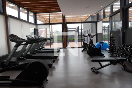 Studio à venda com 29m², 1 quarto e sem vagaAcademia