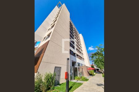 Studio para alugar com 25m², 1 quarto e sem vaga Studio para alugar com 25m², 1 quarto e sem vagaFachada