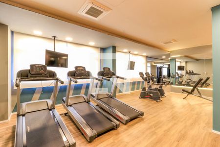 Studio para alugar com 25m², 1 quarto e sem vaga Studio para alugar com 25m², 1 quarto e sem vagaÁrea comum - Academia