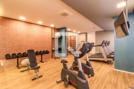 Studio para alugar com 25m², 1 quarto e sem vaga Studio para alugar com 25m², 1 quarto e sem vagaÁrea comum - Academia