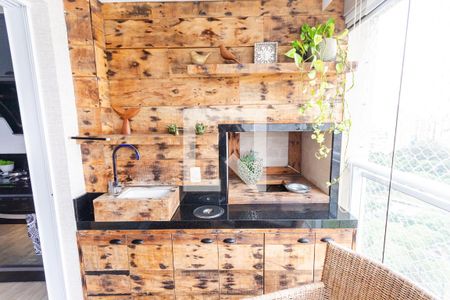 Apartamento à venda com 121m², 3 quartos e 2 vagasChurrasqueira