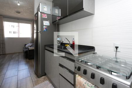 Cozinha de apartamento para alugar com 2 quartos, 45m² em Mário Quintana, Porto Alegre