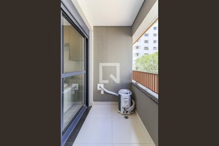 Studio à venda com 27m², 1 quarto e sem vagaVaranda