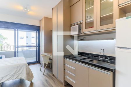 Studio à venda com 27m², 1 quarto e sem vagaCozinha