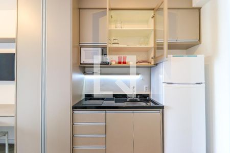 Studio à venda com 27m², 1 quarto e sem vagaCozinha