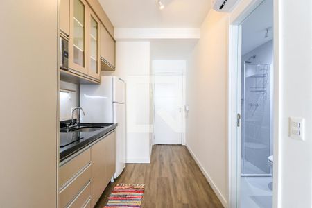 Studio à venda com 27m², 1 quarto e sem vagaCozinha