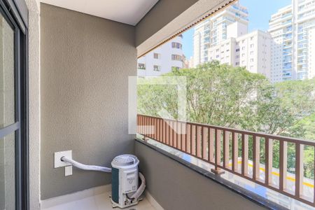 Studio à venda com 27m², 1 quarto e sem vagaVaranda