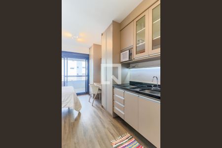 Studio à venda com 27m², 1 quarto e sem vagaCozinha