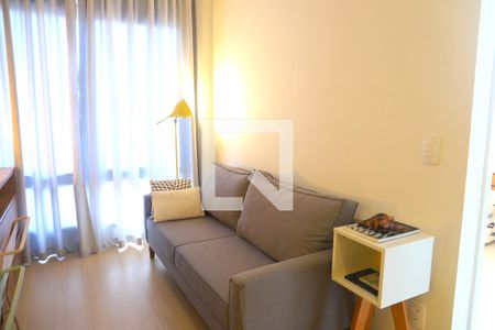 Sala de apartamento à venda com 1 quarto, 29m² em Mirandópolis, São Paulo