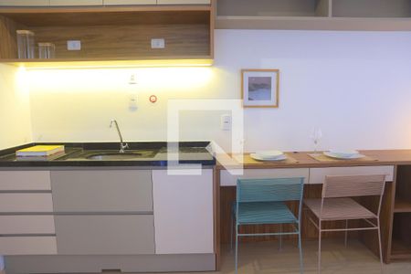 Sala de apartamento à venda com 1 quarto, 29m² em Mirandópolis, São Paulo