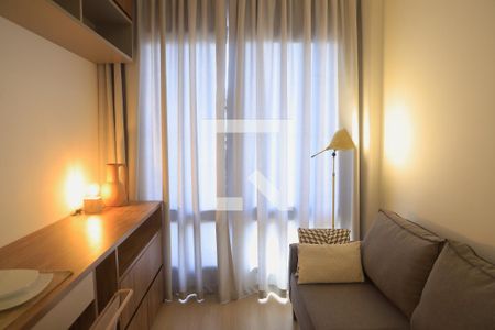 Sala de apartamento à venda com 1 quarto, 29m² em Mirandópolis, São Paulo