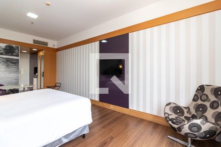 Sala de Estar e Quarto de apartamento à venda com 1 quarto, 36m² em Santana, São Paulo