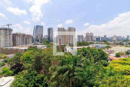 Sala - Vista de apartamento à venda com 2 quartos, 35m² em Santo Amaro, São Paulo
