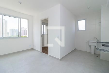 Sala de apartamento à venda com 2 quartos, 35m² em Santo Amaro, São Paulo