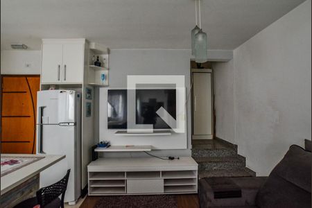 Sala de apartamento à venda com 2 quartos, 100m² em Vila Valparaíso, Santo André