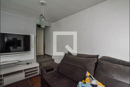 Sala de apartamento à venda com 2 quartos, 100m² em Vila Valparaíso, Santo André