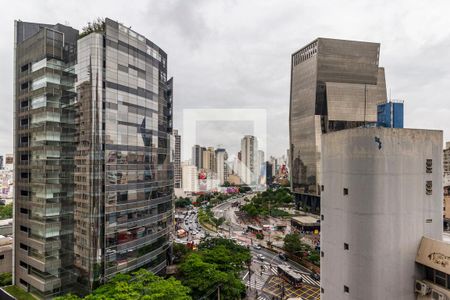 Vista de kitnet/studio para alugar com 1 quarto, 23m² em Pinheiros, São Paulo