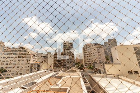 Vista da Sala de apartamento à venda com 3 quartos, 144m² em Higienópolis, São Paulo