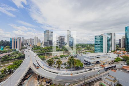 Vista da Varanda de kitnet/studio para alugar com 1 quarto, 25m² em Pinheiros, São Paulo