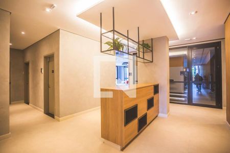 Studio para alugar com 26m², 1 quarto e sem vagaHall social