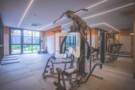 Studio para alugar com 26m², 1 quarto e sem vagaÁrea comum - Academia
