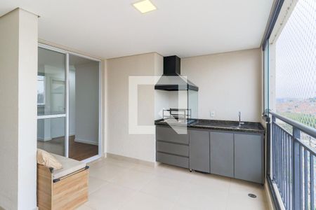 Varanda Gourmet de apartamento à venda com 2 quartos, 68m² em Santo Amaro, São Paulo