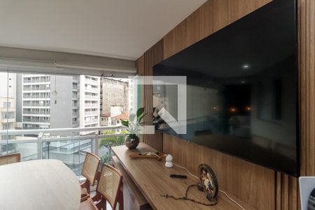 Apartamento à venda com 65m², 2 quartos e 1 vagaVaranda