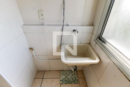 Apartamento para alugar com 60m², 2 quartos e 1 vagaDetalhe da area de serviço