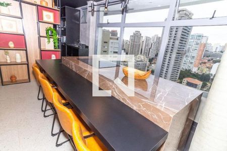 Studio para alugar com 24m², 1 quarto e sem vagaÁrea gourmet