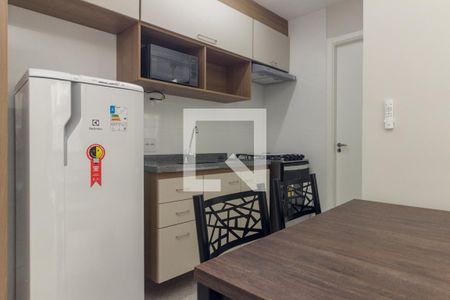 Cozinha de apartamento à venda com 1 quarto, 25m² em Vila Buarque, São Paulo