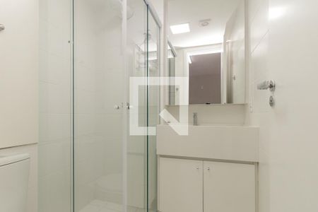 Banheiro de apartamento à venda com 1 quarto, 25m² em Vila Buarque, São Paulo