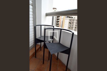 Apartamento para alugar com 47m², 1 quarto e 1 vagaVaranda do quarto