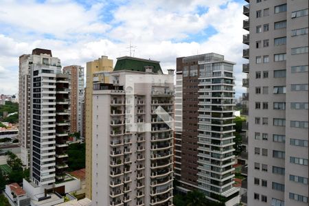 Apartamento para alugar com 47m², 1 quarto e 1 vagaVista da varanda do quarto