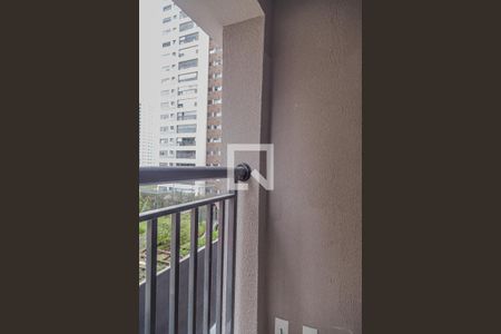 Varanda Sala/Cozinha de apartamento para alugar com 1 quarto, 29m² em Jardim Prudência, São Paulo