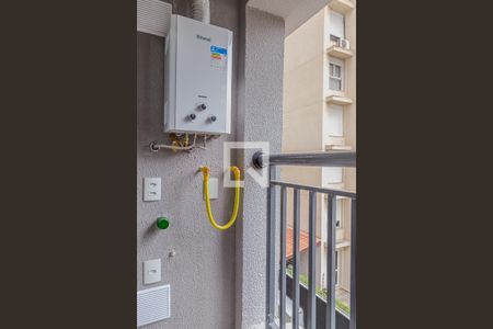 Varanda Sala/Cozinha de apartamento para alugar com 1 quarto, 29m² em Jardim Prudência, São Paulo