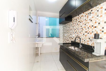 Cozinha e Área de Serviço de apartamento para alugar com 1 quarto, 33m² em Itaquera, São Paulo