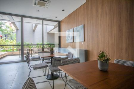 Studio para alugar com 26m², 1 quarto e sem vagaÁrea comum - Salão de festas