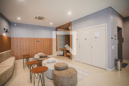 Studio para alugar com 26m², 1 quarto e sem vagaHall social