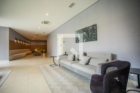 Studio para alugar com 26m², 1 quarto e sem vagaHall social