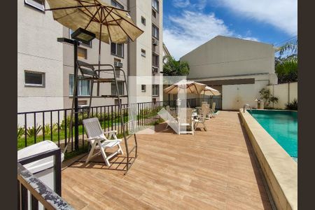 Apartamento para alugar com 45m², 2 quartos e 1 vaga Apartamento para alugar com 45m², 2 quartos e 1 vagaÁrea comum - Piscina