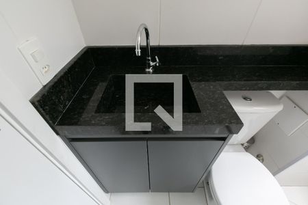 Apartamento à venda com 30m², 1 quarto e 1 vagaDetalhe banheiro