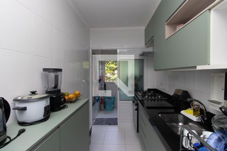Apartamento à venda com 62m², 2 quartos e 2 vagasCozinha e Área de Serviço
