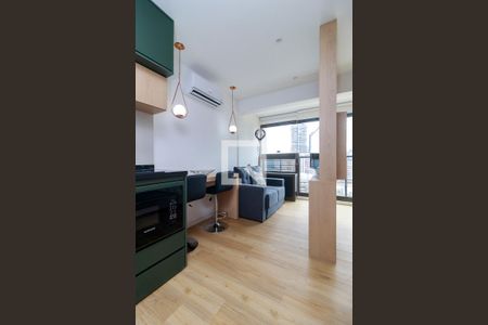 Studio de kitnet/studio à venda com 1 quarto, 28m² em Jardim das Acacias, São Paulo