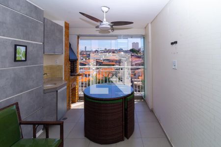 Varanda gourmet de apartamento à venda com 3 quartos, 85m² em Vila Prudente, São Paulo