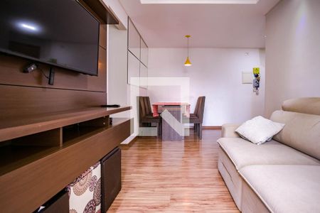 Sala de apartamento para alugar com 3 quartos, 62m² em Mogi Moderno, Mogi das Cruzes